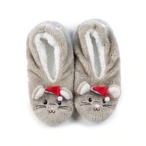 New Faceplant Dreams 'Twas Night Before Christmas Mouse Holiday Footsies